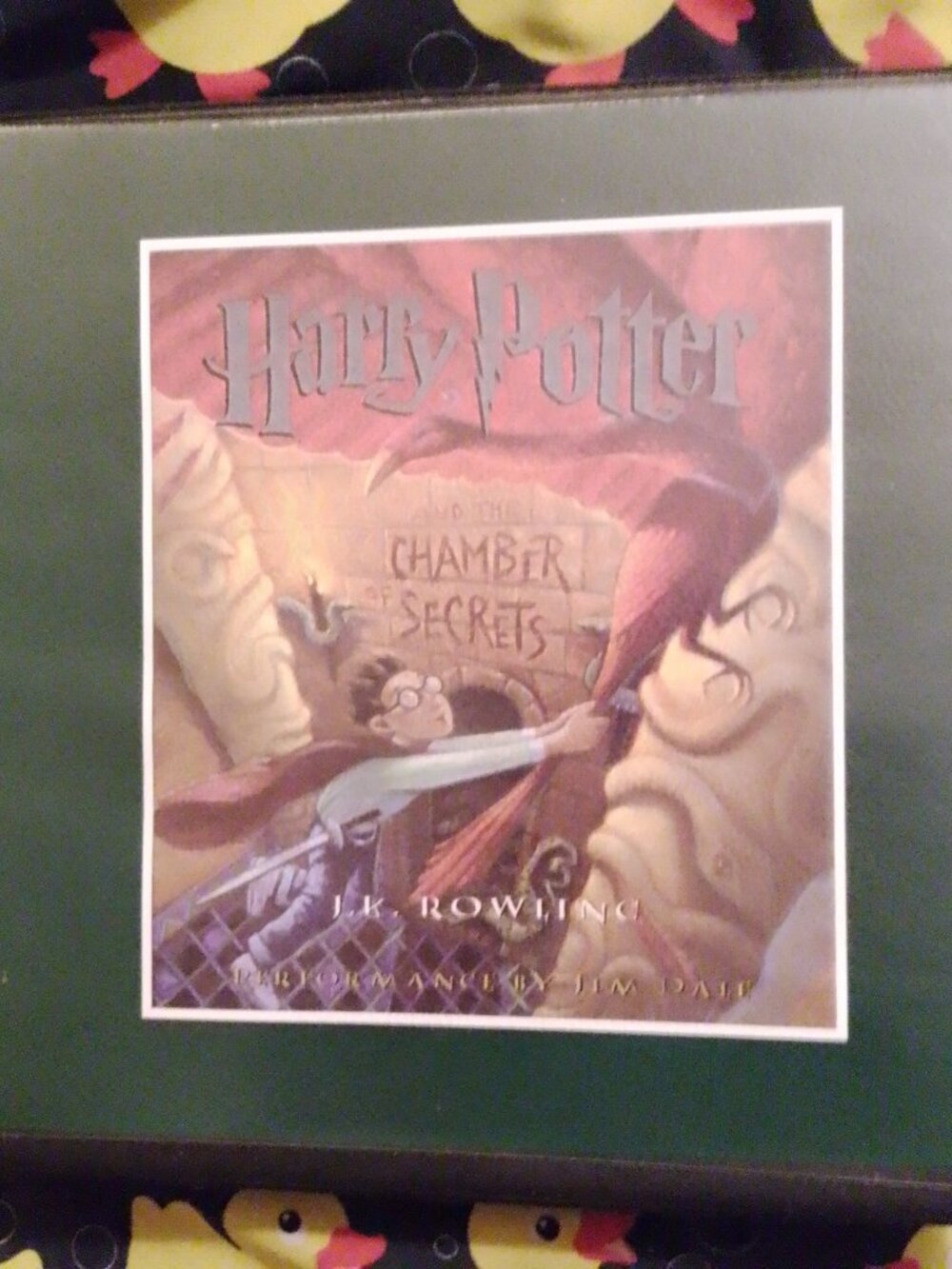 HARRY POTTER AND THE CHAMBER OF SECRETS 8 DISC UNABRIDGED AUDIOBOOK